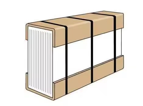 u-shaped paper edge protector for glass panels application u-shaped paper edge protector for glass panels application